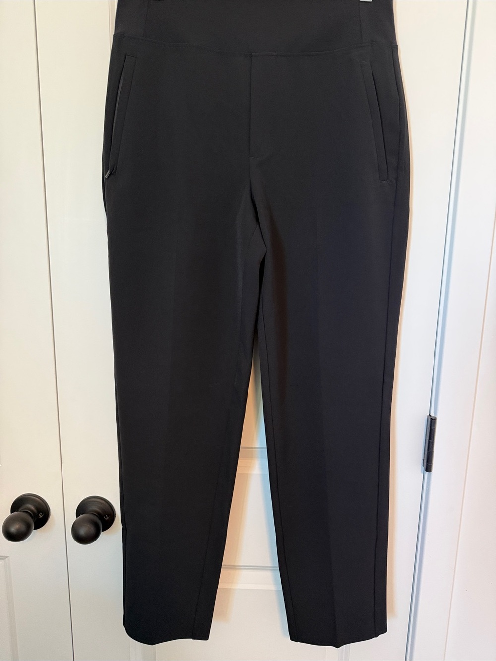 Athleta Black Slim Jogger Track Pants